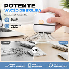 💥50% de descuento💥Mini aspiradora de escritorio portátil