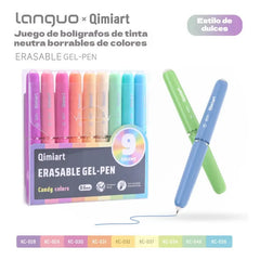 🖊️ ¡50% de descuento! Bolígrafos de tinta borrable: 9 colores vibrantes, escritura fluida, diseño retráctil. Incluye una caja de almacenamiento, ¡ideal para tomar notas y escribir en un diario! ✨🌈