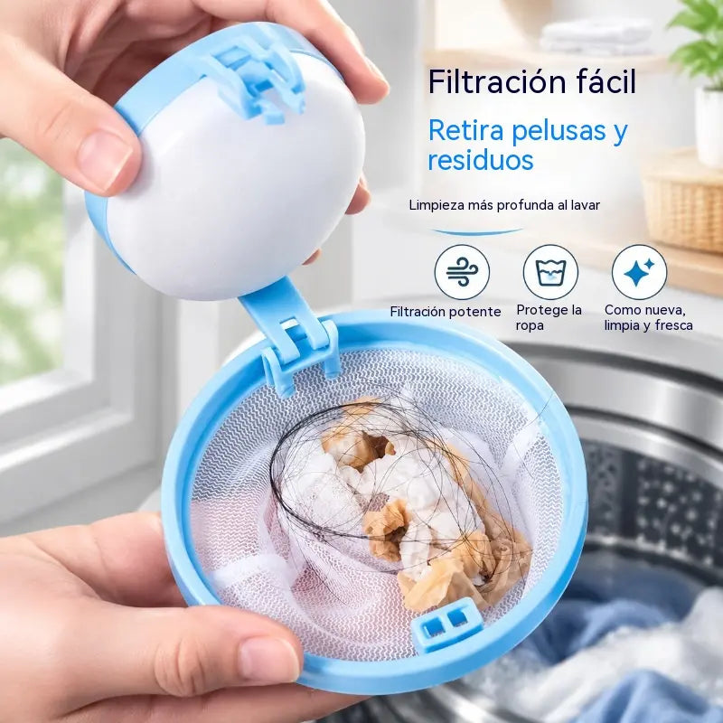 💯✨【3 artículos por 24 euros】Bolsas de filtro para lavadora, quitapelusas