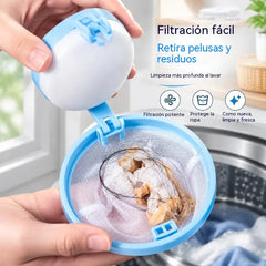💯✨【3 artículos por 24 euros】Bolsas de filtro para lavadora, quitapelusas
