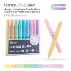 🖊️ ¡50% de descuento! Bolígrafos de tinta borrable: 9 colores vibrantes, escritura fluida, diseño retráctil. Incluye una caja de almacenamiento, ¡ideal para tomar notas y escribir en un diario! ✨🌈