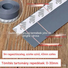🚪 PVC ajtó alsó tömítőszalag – Por- és huzatálló