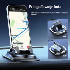 🔥【50% POPUSTA】🚗 Sigurno i pametno: Ultimativni 2-u-1 držač za telefon u automobilu! 🚗