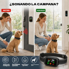 🥳50% DE DESCUENTO🐶 Collar antiladridos inteligente para perros