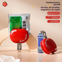 🍎2 piezas 22 euros🍾 Abrebotellas magnético multifuncional con forma de manzana