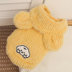【0.5-10kg】🧸 Abrigo cálido para perros y gatos – suave, adorable y con orejitas