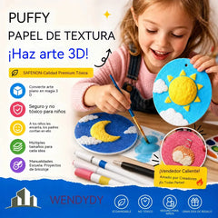 🎄¡Oferta sorpresa especial! 🔮¡Domina la magia del dibujo! 👩‍🎨Papel de dibujo con textura de espuma🎁