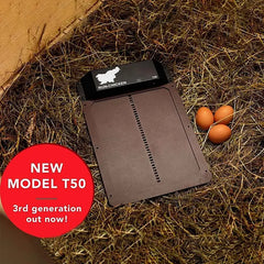 🚪 Puerta automática para gallinero con sensor de luz – impermeable, segura y fácil de instalar 🐔✨