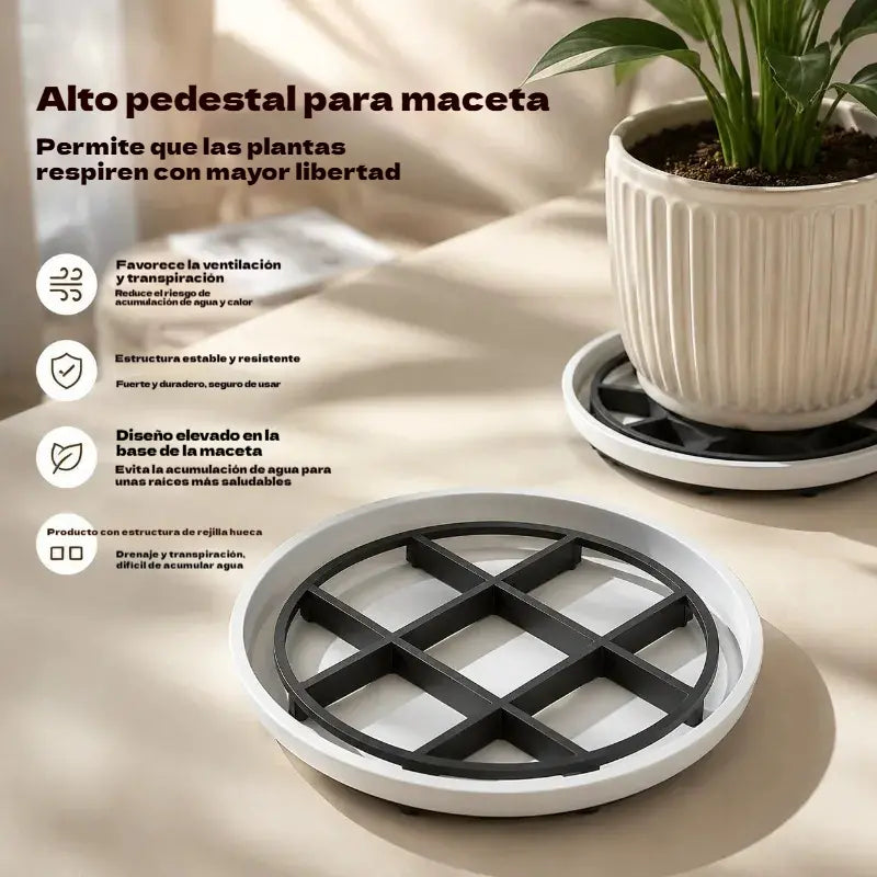 📢📢 ¡50% de descuento! ⏰ Alfombrilla protectora para raíces de plantas: eleva las plantas y mejora la circulación del aire 🏠