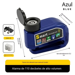 📢📢 ¡40% DE DESCUENTO! ⏰ Candado de freno de disco resistente al agua con sistema de alarma
