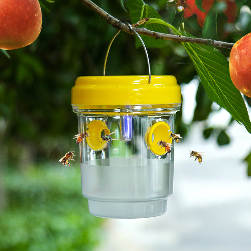 2 piezas 26 €☀️ Trampa Solar LED para Moscas y Mosquitos – Atrapa Insectos sin Químicos para Jardín y Balcón 🪰