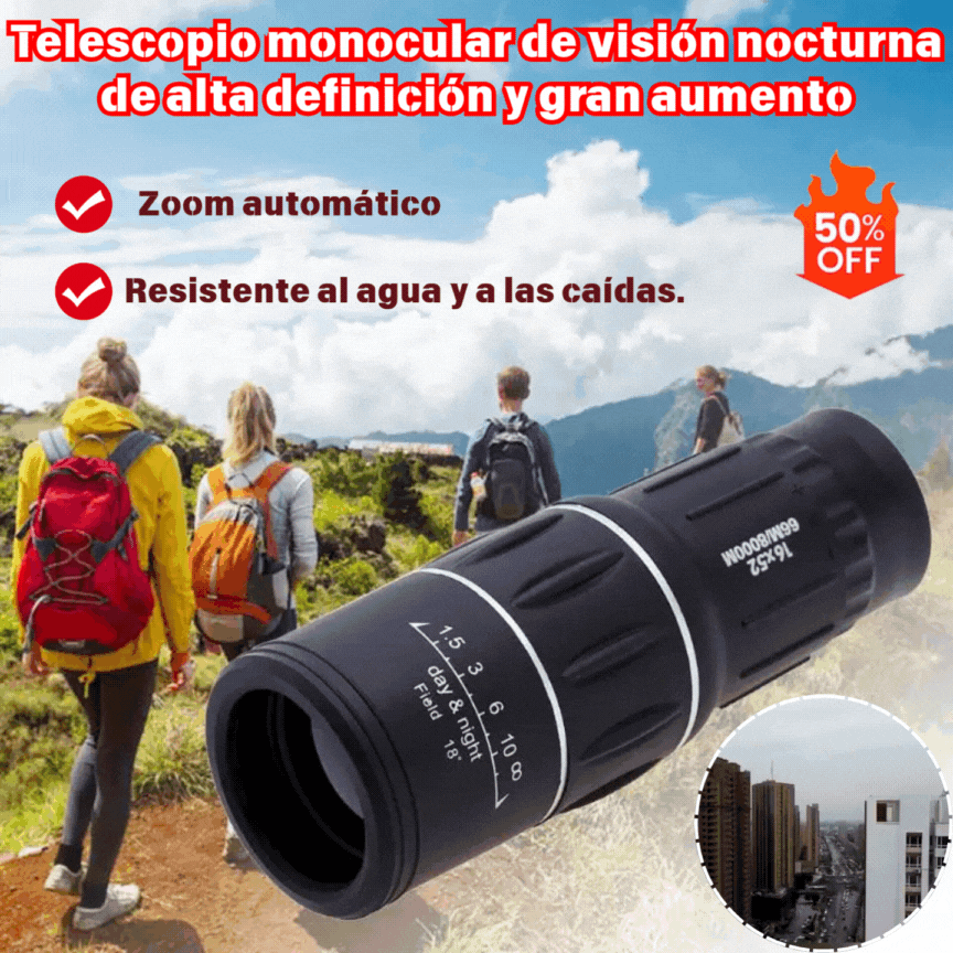 Monocular de visión nocturna de alta ampliación y alta definición, modelo nuevo 2026