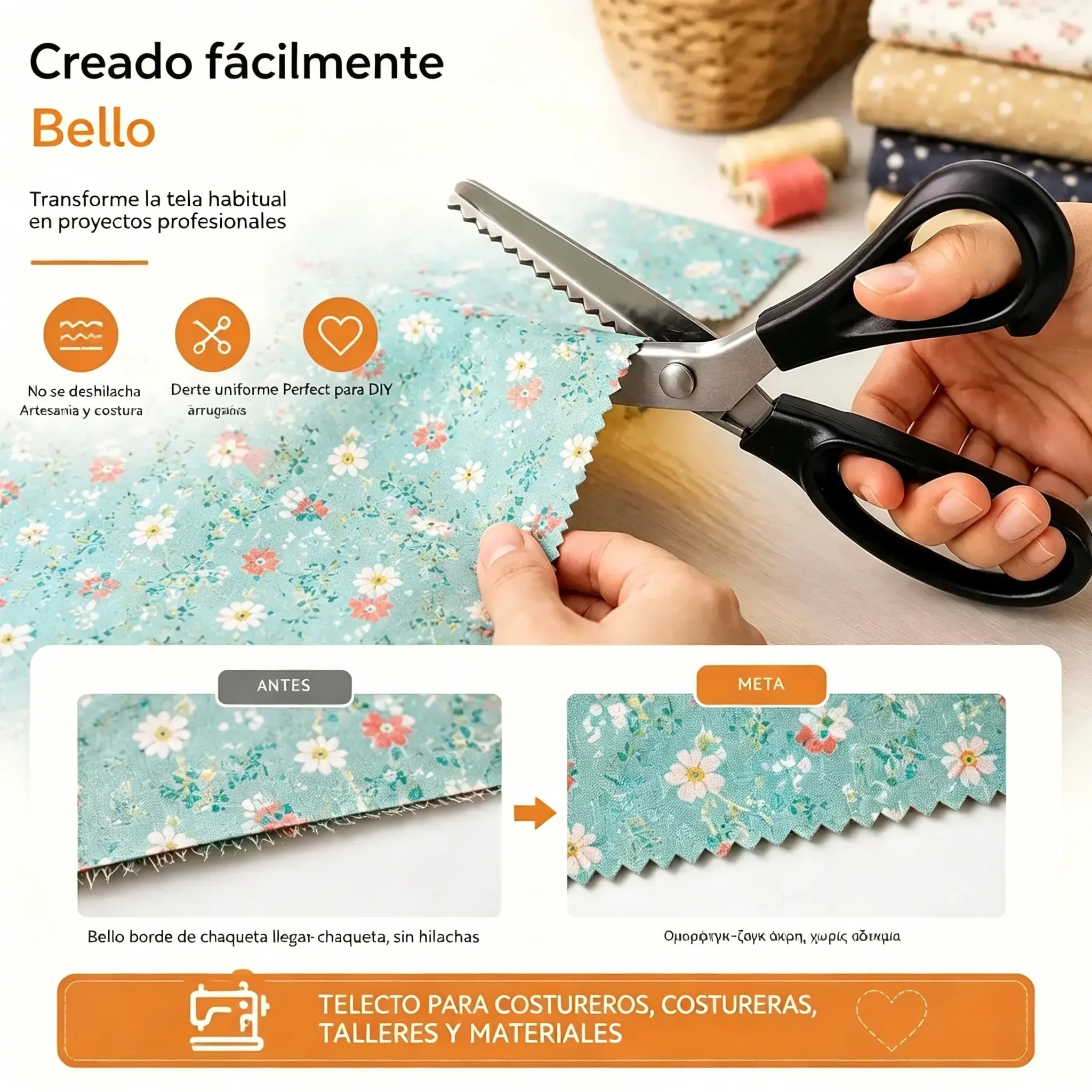 🔥2 piezas ✂️✨ Corta, Renueva y Dale Otra Vida a Tu Ropa