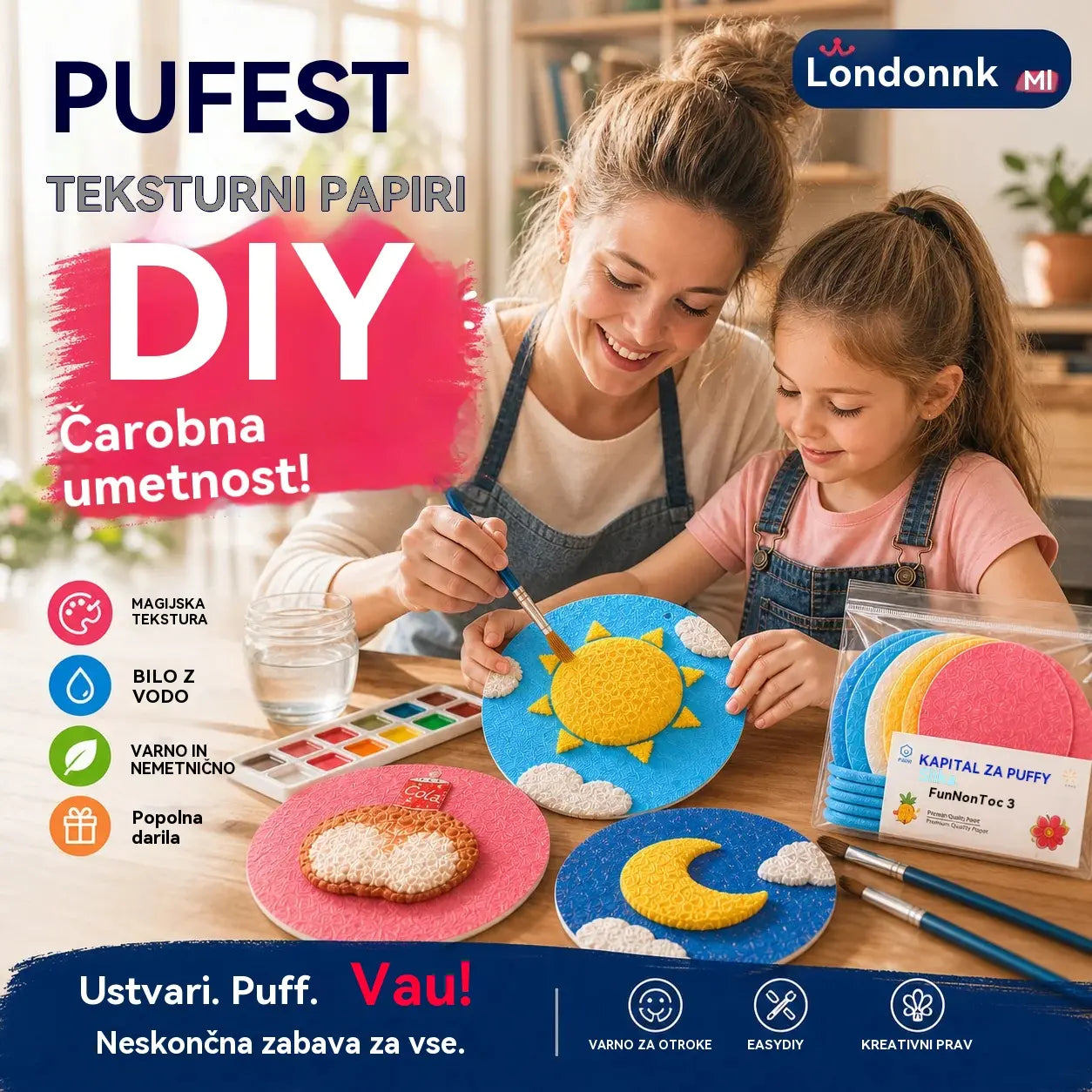🎄Posebna presenetljiva ponudba! 🔮Obvladajte čarovnijo risanja! 👩‍🎨Risalni papir s penasto teksturo🎁