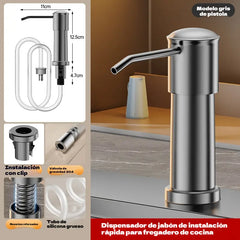 💧✨Kit de tubo extensor para dispensador de jabón de lavabo
