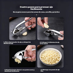🥳OFERTA ESPECIAL 2026🥳💞¡¡MÁS DE 50 000 UNIDADES VENDIDAS!! Machacador de ajo: tritura el ajo rápidamente sin que se te peguen las manos