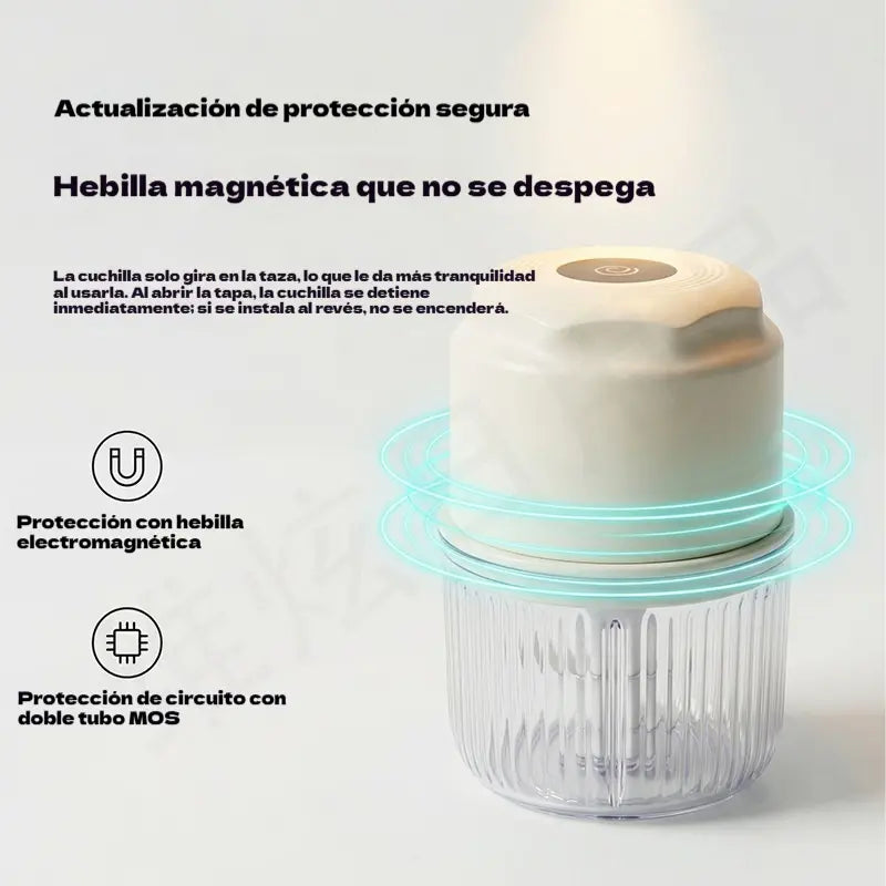 ✨✨Trituradora eléctrica mini inalámbrica de alta eficiencia