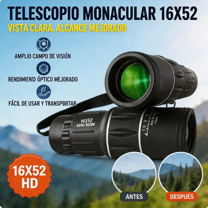 Monocular de visión nocturna de alta ampliación y alta definición, modelo nuevo 2026