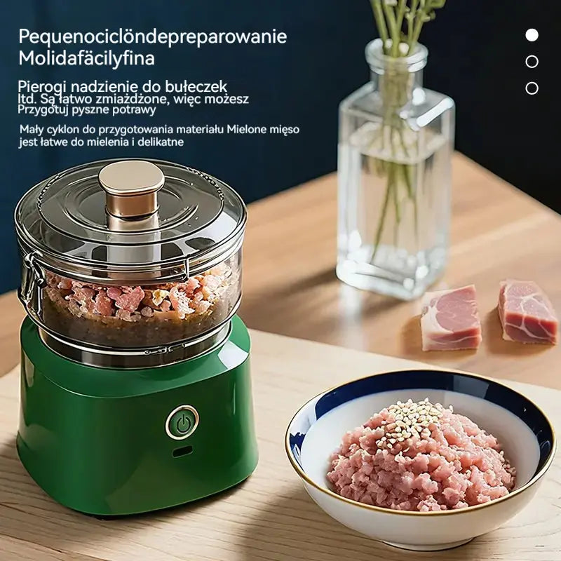 🔥 50% zniżki! 🔥 🥩⚡ Elektryczna maszynka do mielenia mięsa o dużej pojemności: wydajna, szybka i łatwa w użyciu | Idealna do domowych kuchni i domowych posiłków 🍔🌮