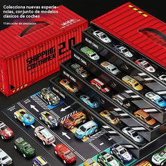 🏎️ ¡48 Mini Coches de Carreras en 1 Set! 🎁 Súper Pack de Gran Valor para Niños de 3+ Años