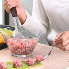 🔥Compra uno y llévate otro gratis🥄Cuchara para albóndigas: antiadherente, ¡sin ensuciarte las manos!🍡