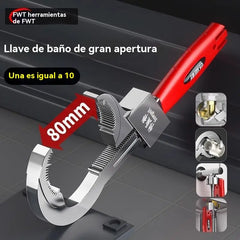 🔧 Llave Multifuncional Ajustable para Grifos – ¡Ligera y Antideslizante!