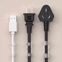 ✨🔌【180 piezas】Organizador de cables doméstico sin necesidad de taladrar