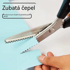 🔥Kupte 1 a získejte 1 zdarma✂️ Profesionální vroubkované nůžky – Ostré vroubkované nůžky na látku