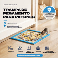 Trampa Adhesiva para Ratones de Interior