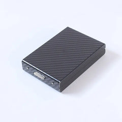 🛡️✨ Tarjetero Metálico de Acero Inoxidable con Protección RFID – Cartera de Tarjetas Antidesmagnética, Pequeña y Portátil 💳