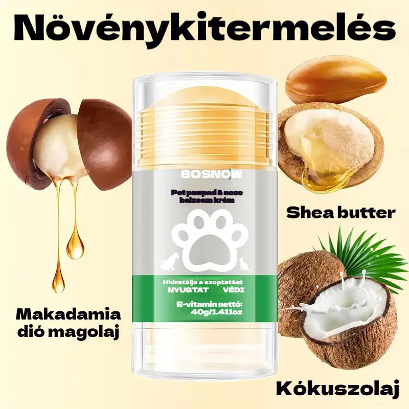 💧🐾 Hidratáló mancsbalzsam – 🐶 Kényeztesd kedvenced puha és egészséges mancsait