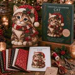 🎇🎄Kit de costura para colgar en la puerta con diseño navideño acolchado (6 diseños)