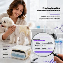 🐶💧 Pañales desechables para mascotas: súper absorbentes, transpirables y cómodos, mantienen a tu perro o gato seco y feliz 🐱✨