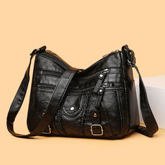 👜✨ Bolso Bandolera de Mujer en Cuero — ¡Elegante, Amplio y Versátil!